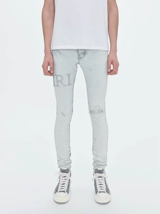 Light Blue Ripped Jeans