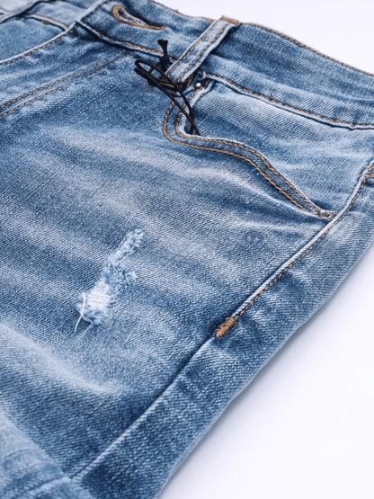 Denim Classic Ripped Jeans