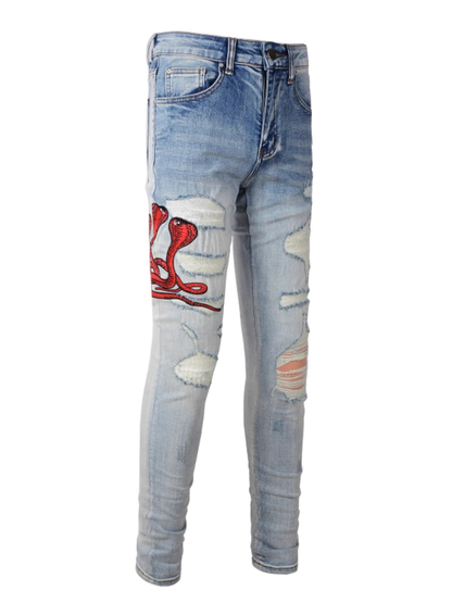 Red Snake Jeans