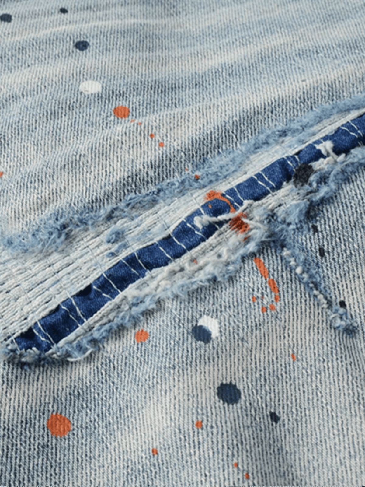 Light Color Painting Jeans