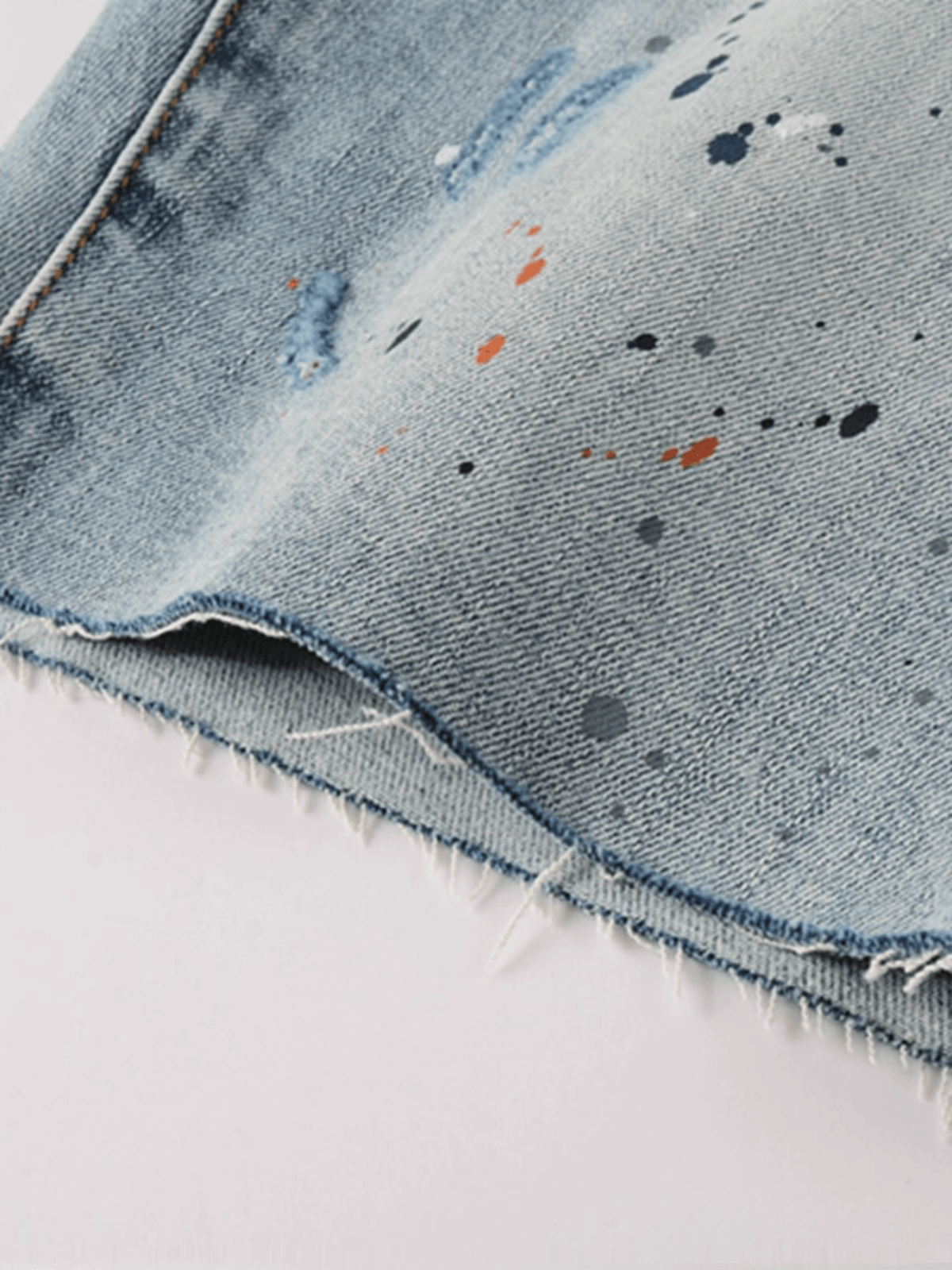 Light Color Painting Jeans