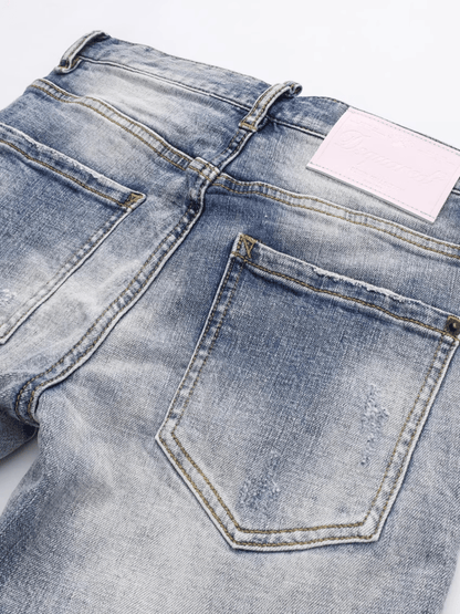 Light Blue Ripped Jeans