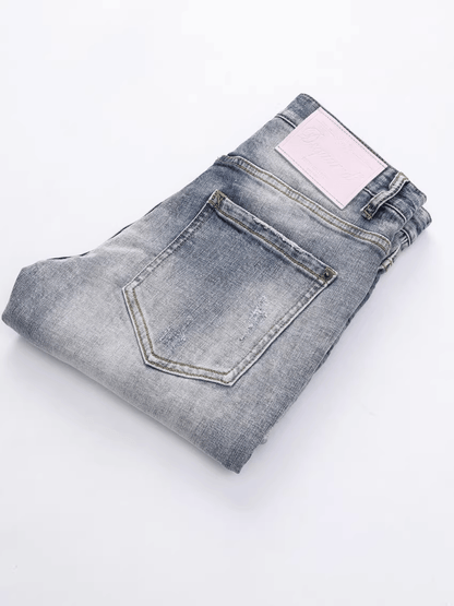 Light Blue Ripped Jeans