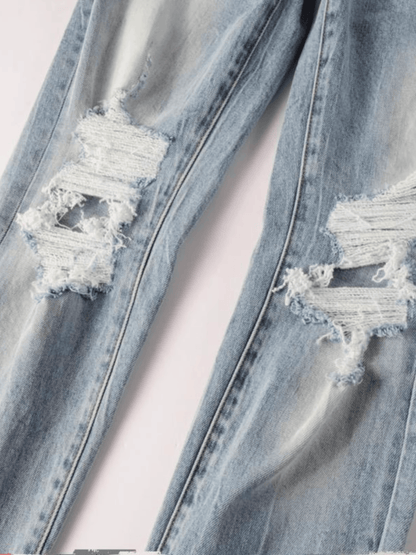 Light Blue Ripped Jeans