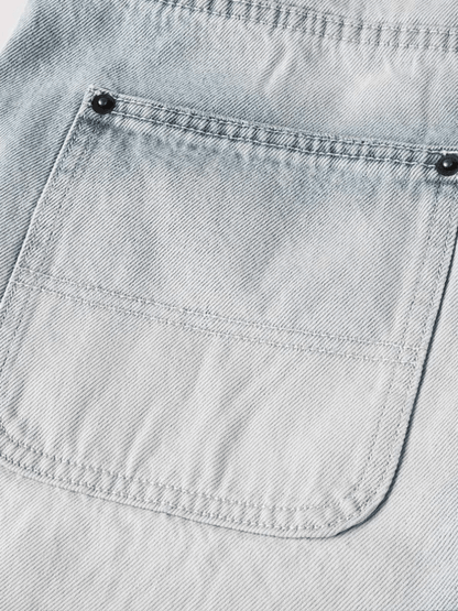 Light Blue Washed Classic Jeans
