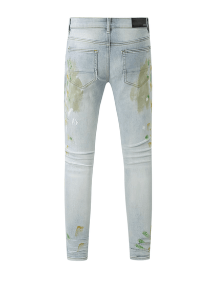 Light Blue Patch Jeans