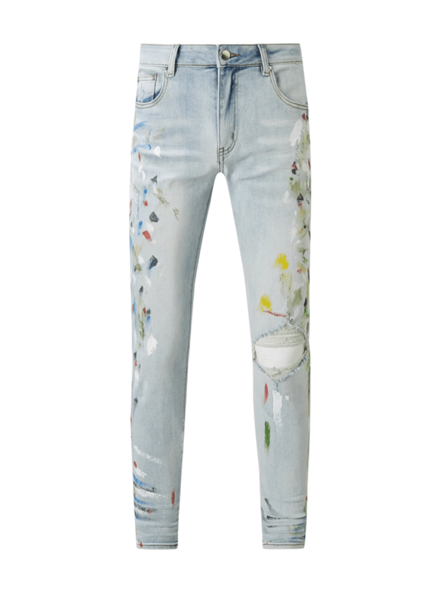 Light Blue Patch Jeans