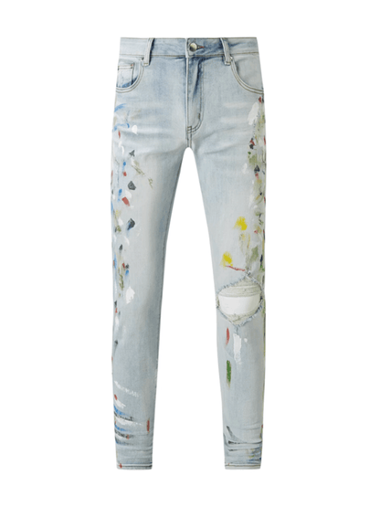 Light Blue Patch Jeans