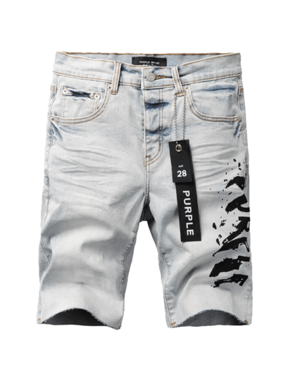 Light Washed Writing Jeans