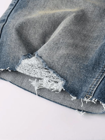 Washed Blue Classic Jeans