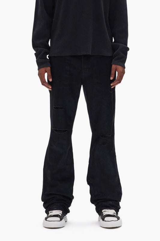 P026 Rinsed Black Foil