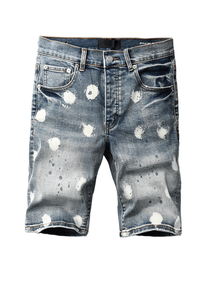 Dark Blue Paint Jeans