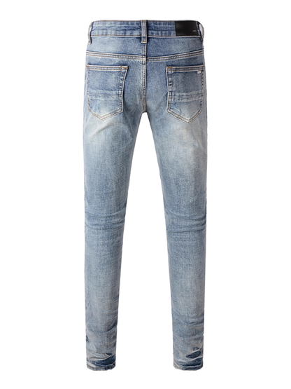 Classic Blue Patch Jeans