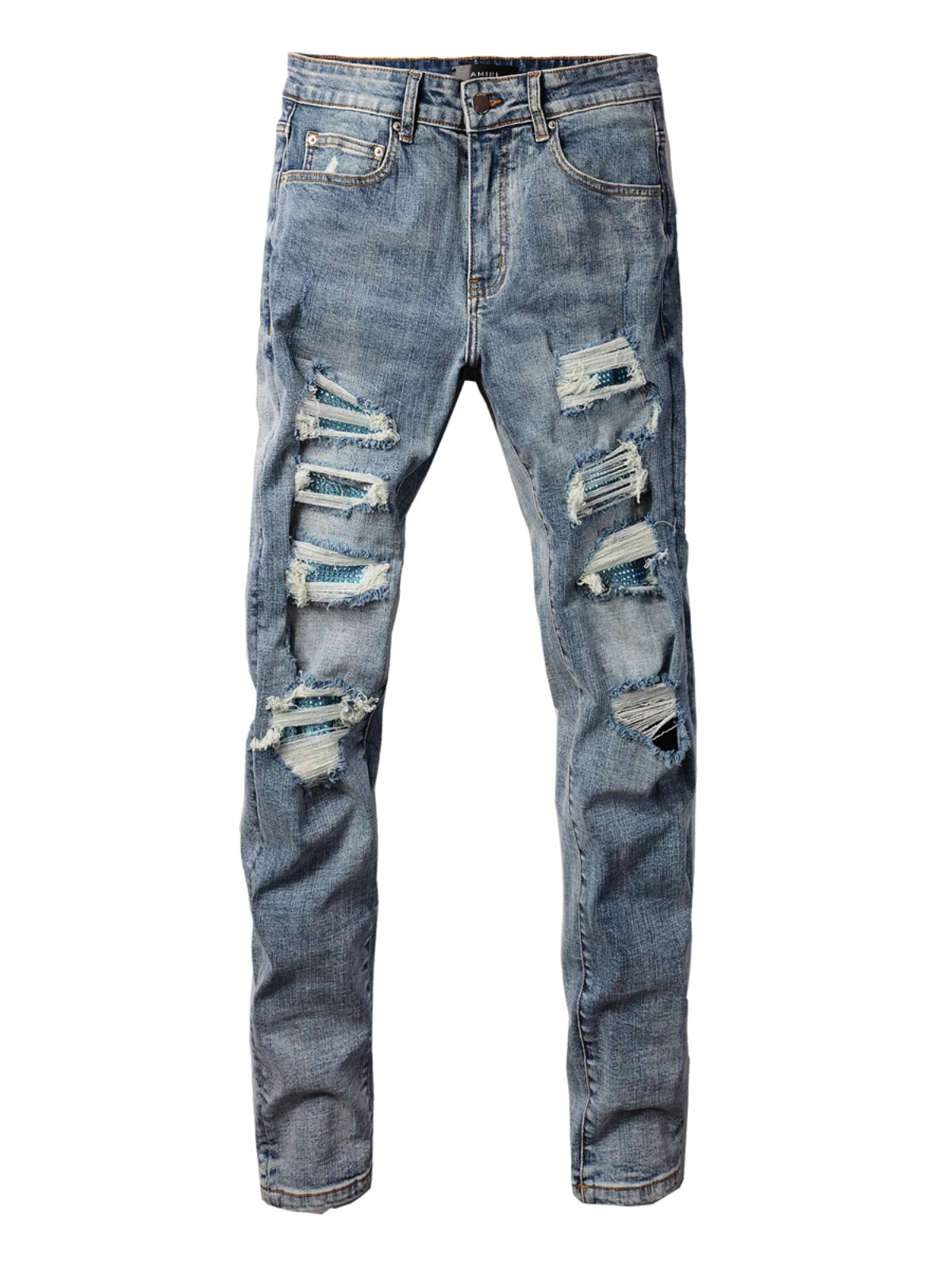 Classic Blue Patch Jeans