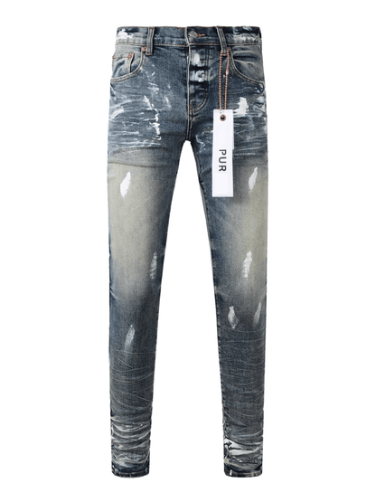 Blue Paint Jeans