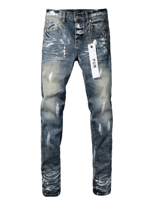 Blue Paint Jeans