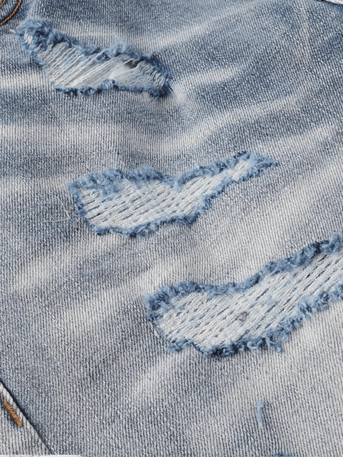 Light Blue Patch Jeans