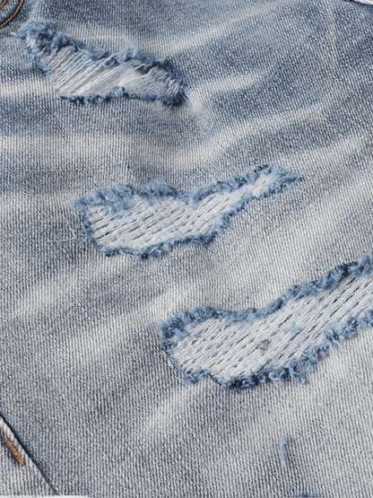 Light Blue Patch Jeans
