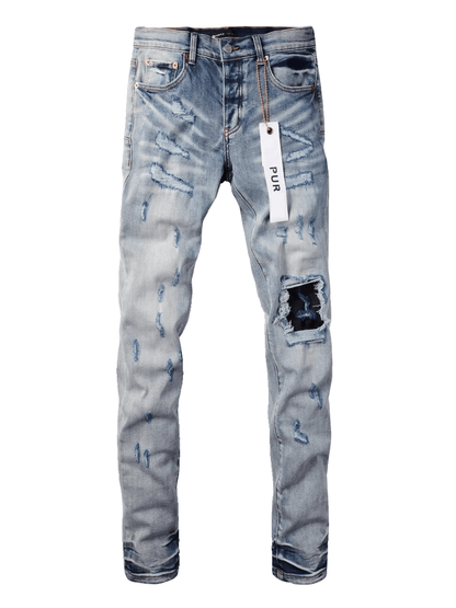 Light Blue Patch Jeans