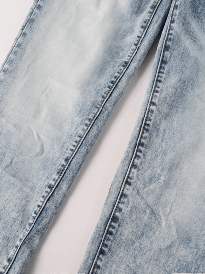 Blue Washed Classic Jeans