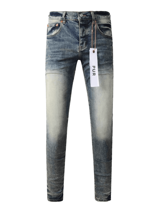 Blue Washed Classic Jeans