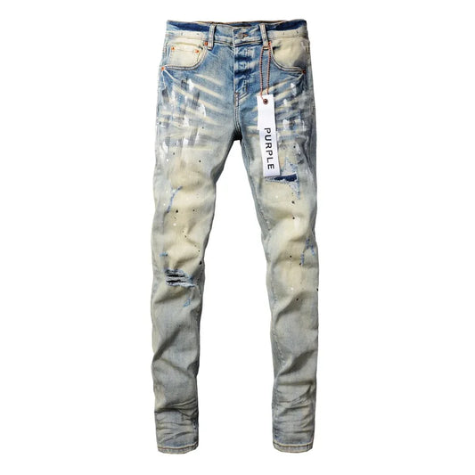 Distressed Fashion Jeans