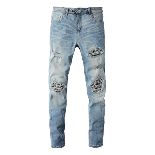 Bandanna Paisley Jeans