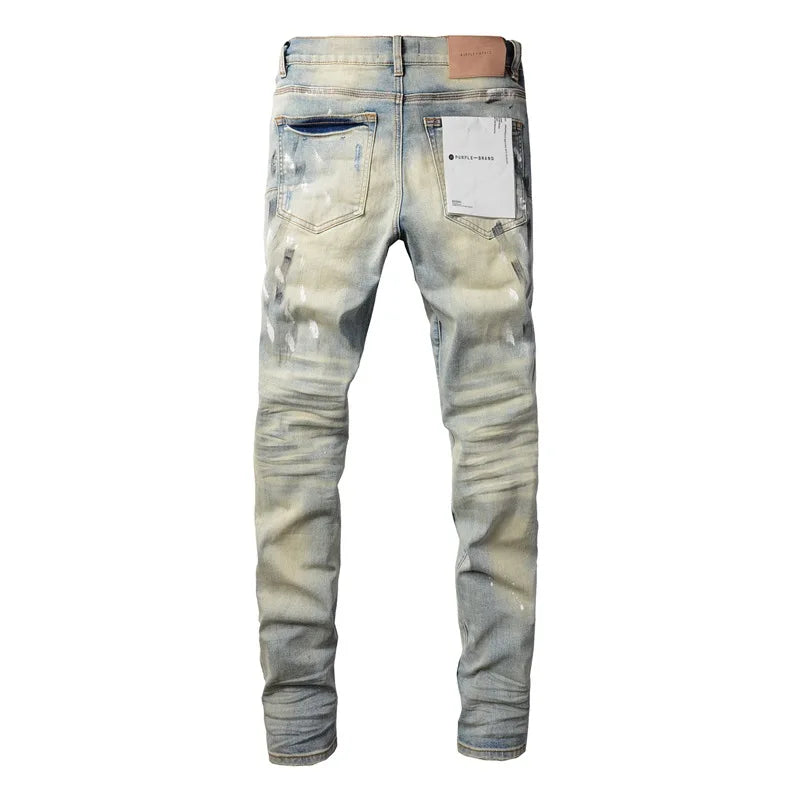 Distressed Fashion Jeans