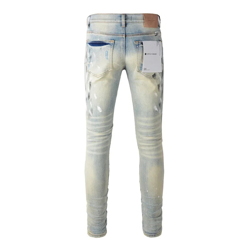 Distressed Fashion Jeans