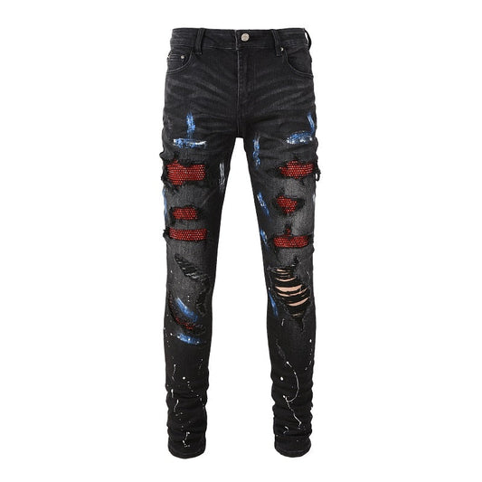Holes Blood Jeans