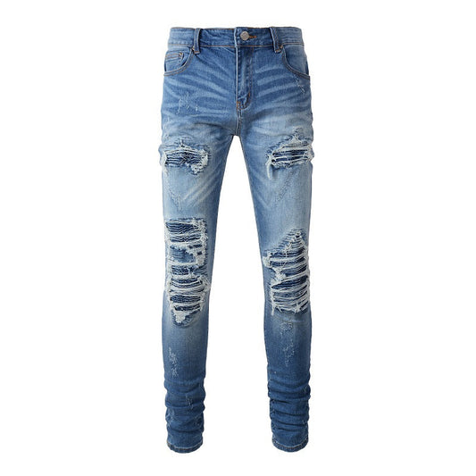 Pleated Jeans