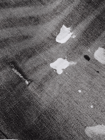 Smoke Gray Paint Jeans