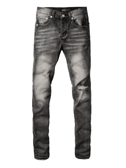 Smoky Gray Ripped Jeans