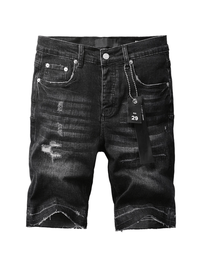 Smoky Gray Ripped Jeans