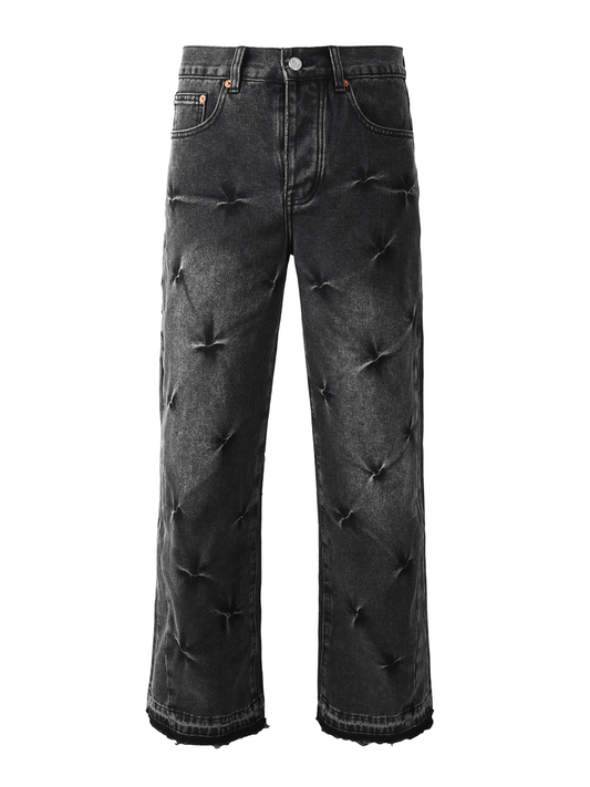 Dark Gray Flared Jeans