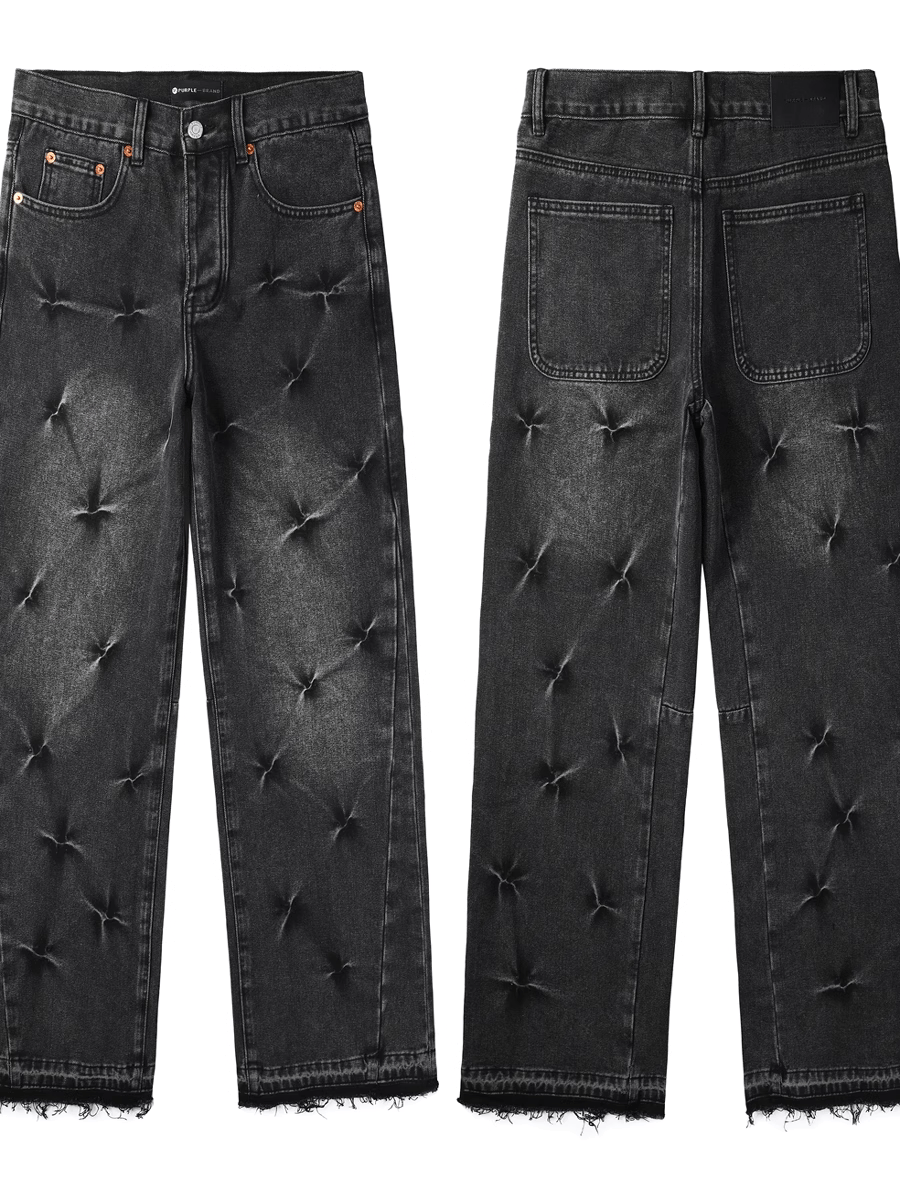 Dark Gray Flared Jeans