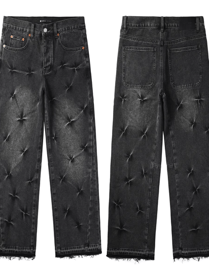 Dark Gray Flared Jeans