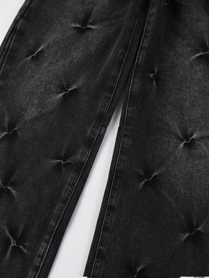 Dark Gray Flared Jeans