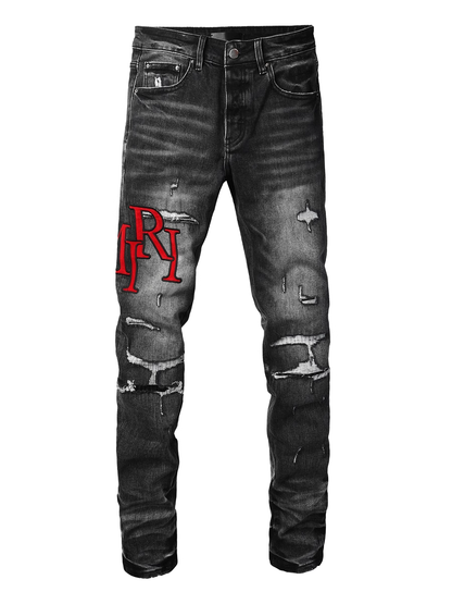 Smoky Gray Classic Jeans