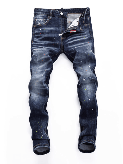 Dark Blue Classic Jeans