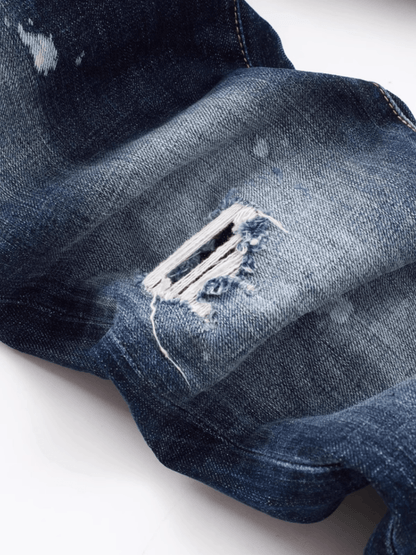 Denim Ripped Jeans