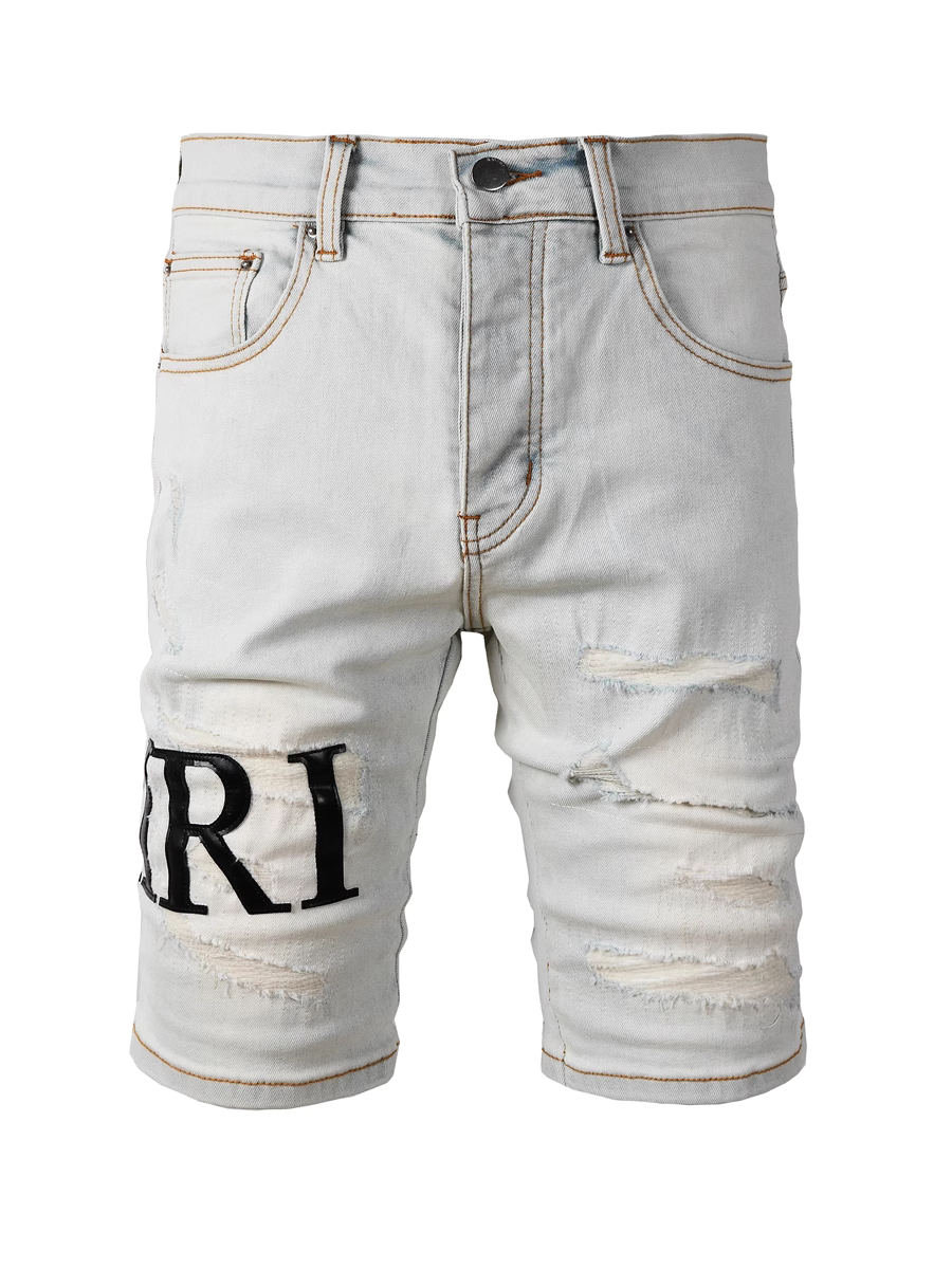 White Writing Jeans