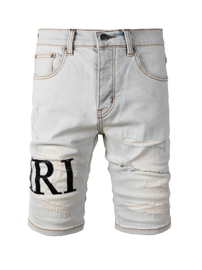 White Writing Jeans