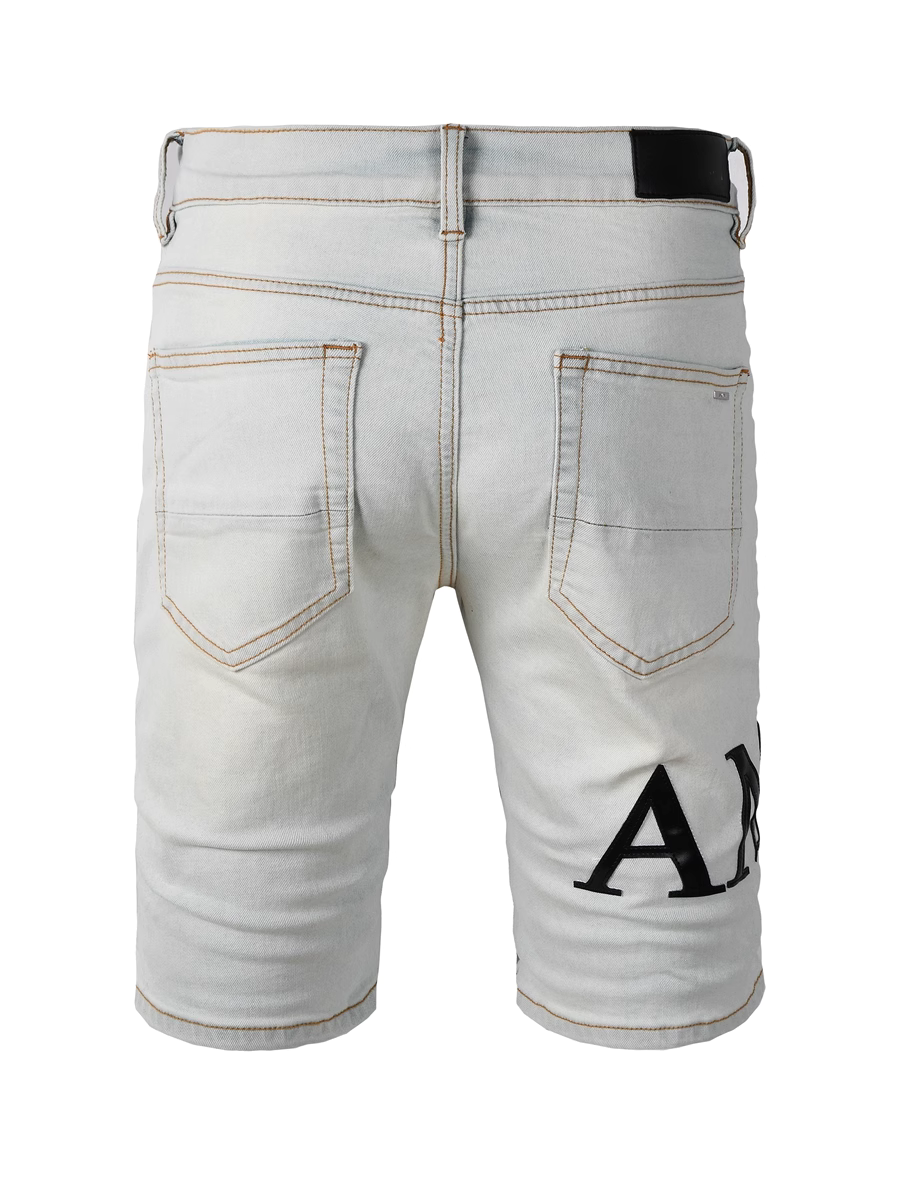 White Writing Jeans