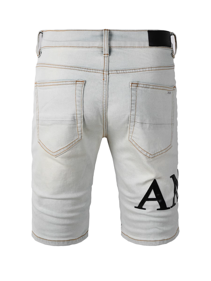 White Writing Jeans