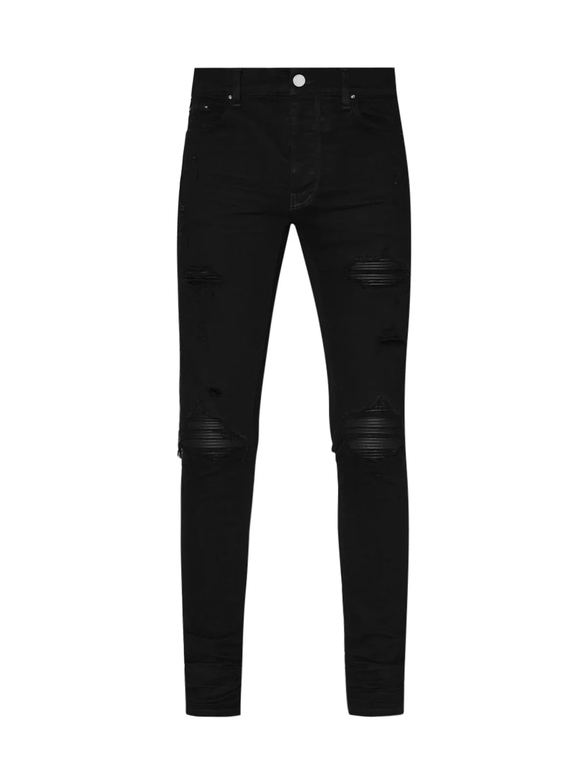 Black Patch Jeans