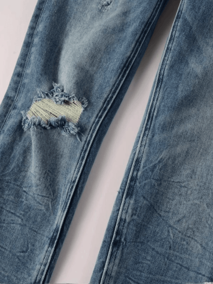Blue Patch Jeans